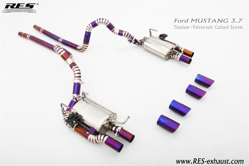 Ford Mustang 3.7L Titanlum / Valvetronic Catback System