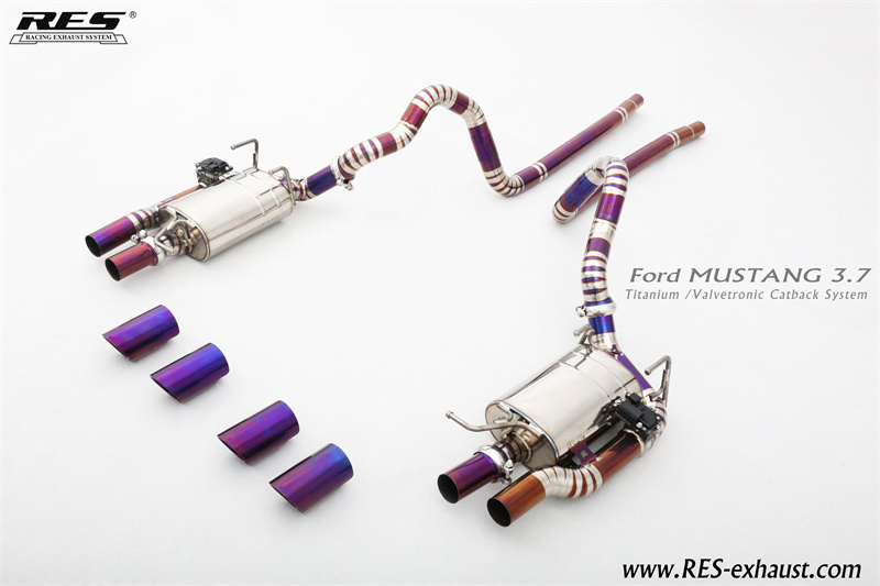 Ford Mustang 3.7L Titanlum / Valvetronic Catback System