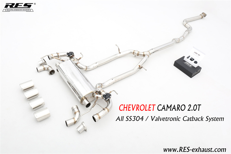 Chevrolet Camaro 2.0T AIl SS304 / Valvetronic Catback System