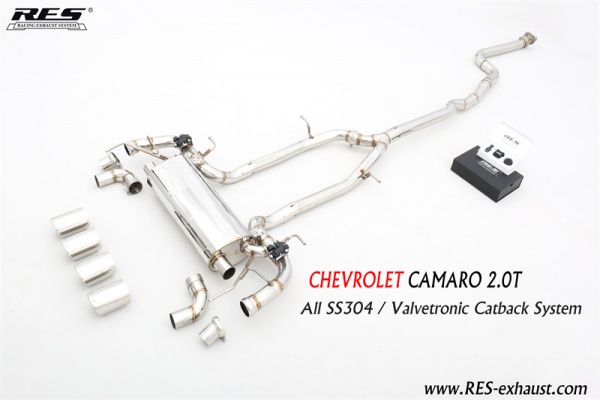 Chevrolet Camaro 2.0T AIl SS304 / Valvetronic Catback System