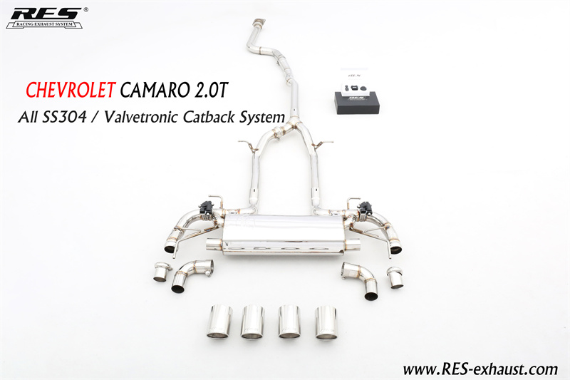 Chevrolet Camaro 2.0T AIl SS304 / Valvetronic Catback System