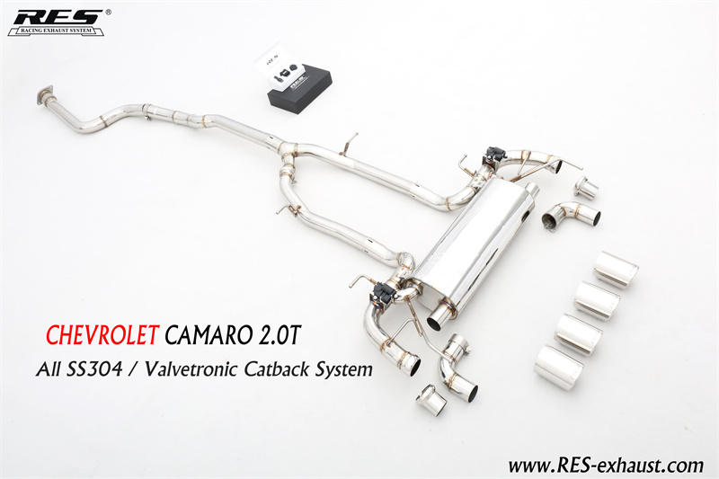 Chevrolet Camaro 2.0T AIl SS304 / Valvetronic Catback System