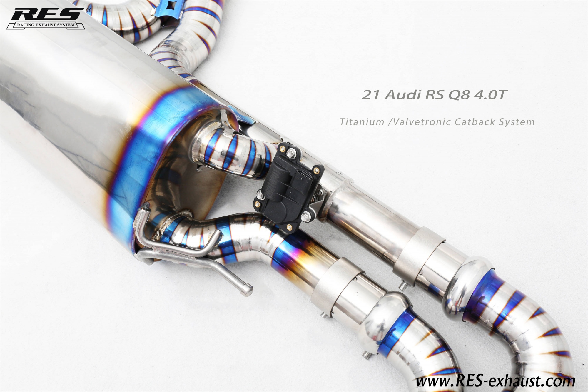 AUDI RS Q8 4.0T 2020-2022 Titanium /Valvetronic Catback System