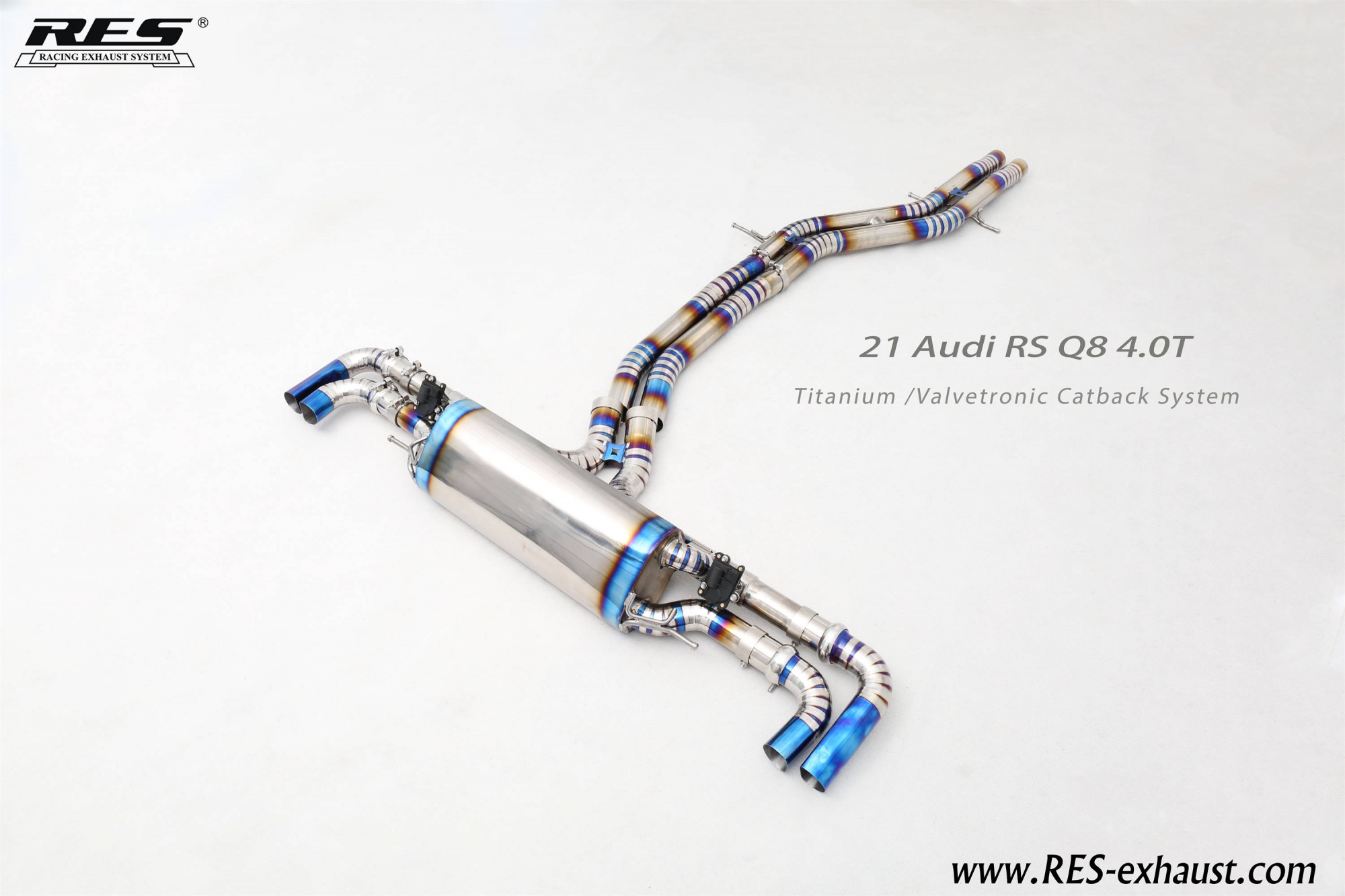 AUDI RS Q8 4.0T 2020-2022 Titanium /Valvetronic Catback System