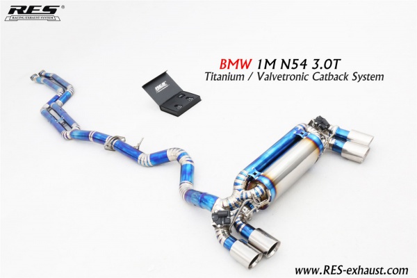 BMW 1M Titanium / Valvetronic Catback System