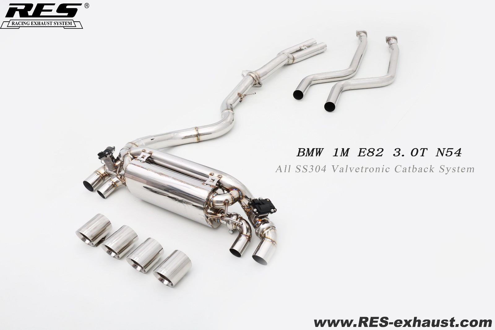 BMW 1M All SS304 / Valvetronic Catback System