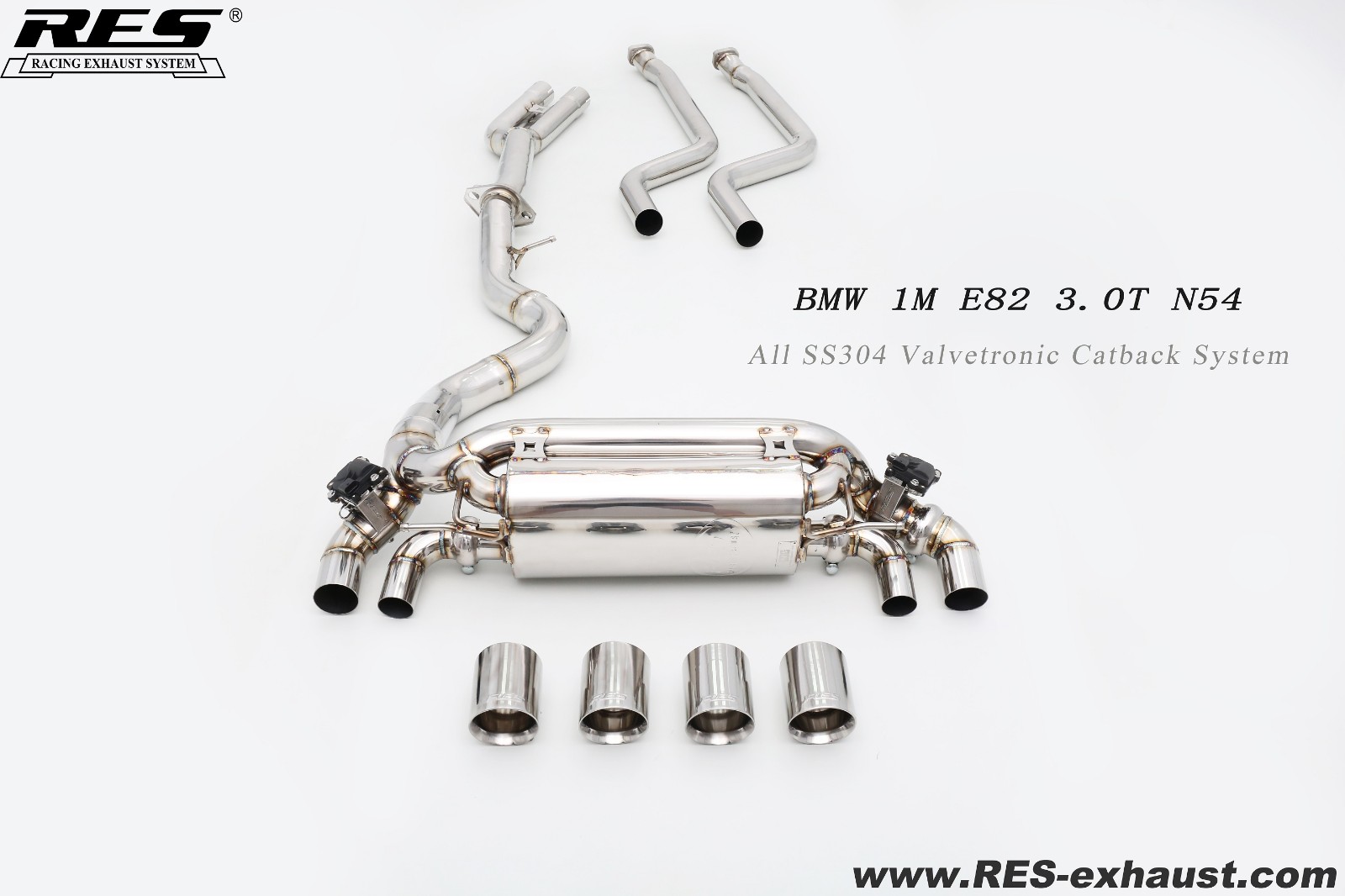BMW 1M All SS304 / Valvetronic Catback System