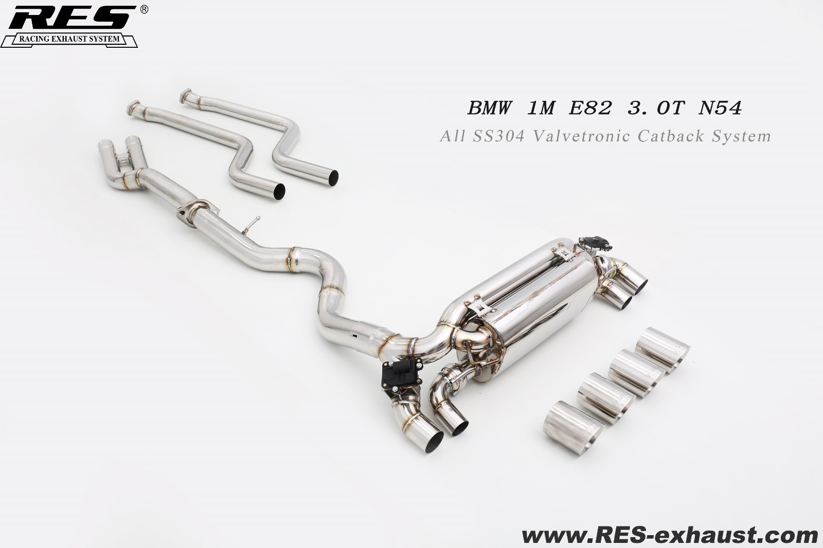 BMW 1M All SS304 / Valvetronic Catback System