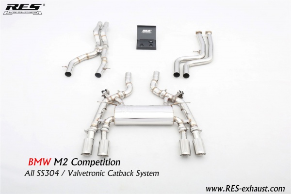 All SS304 / Valvetronic Catback System