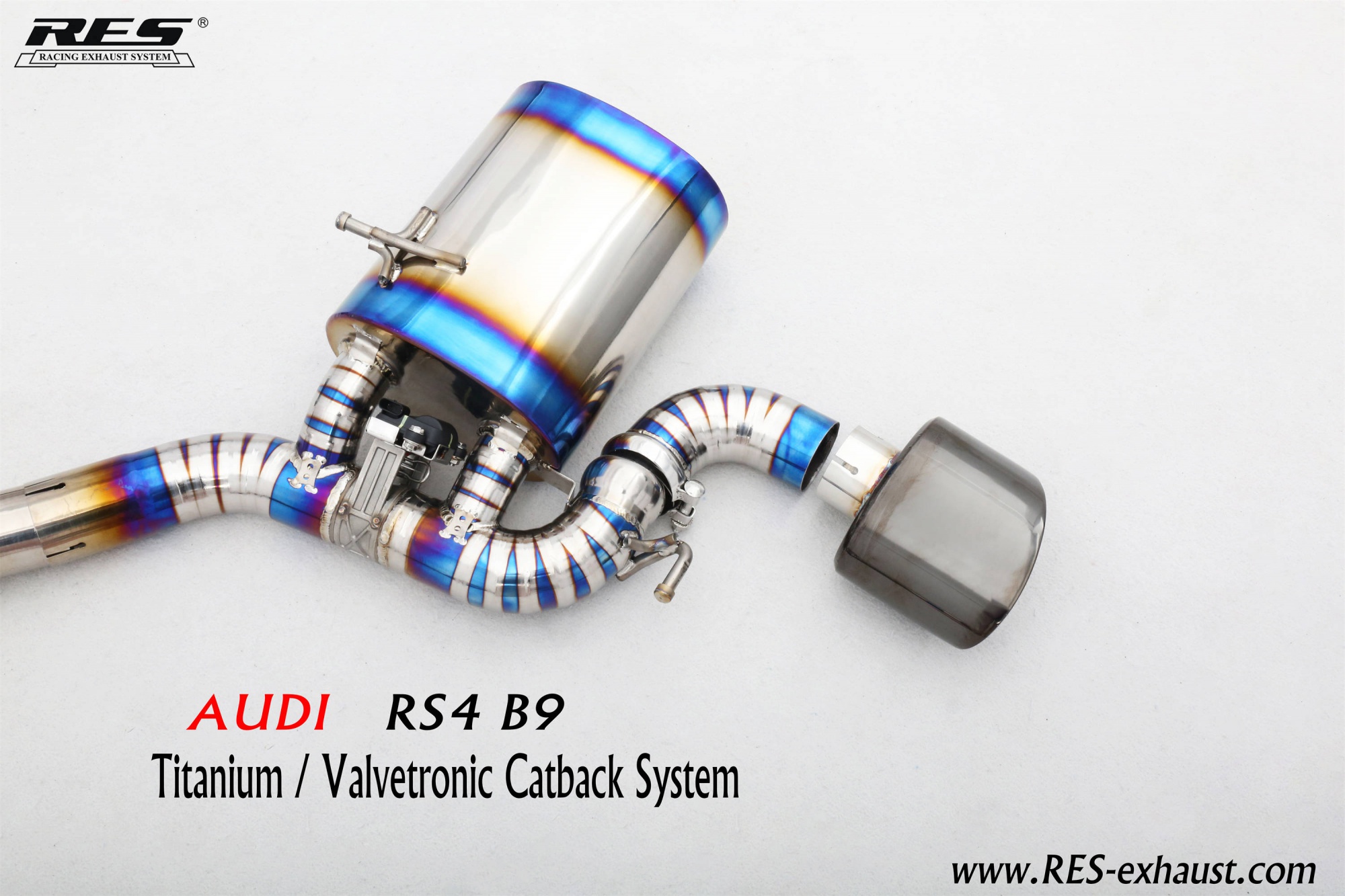 AUDI RS4 B9 Titanium / Valvetronic Catback System