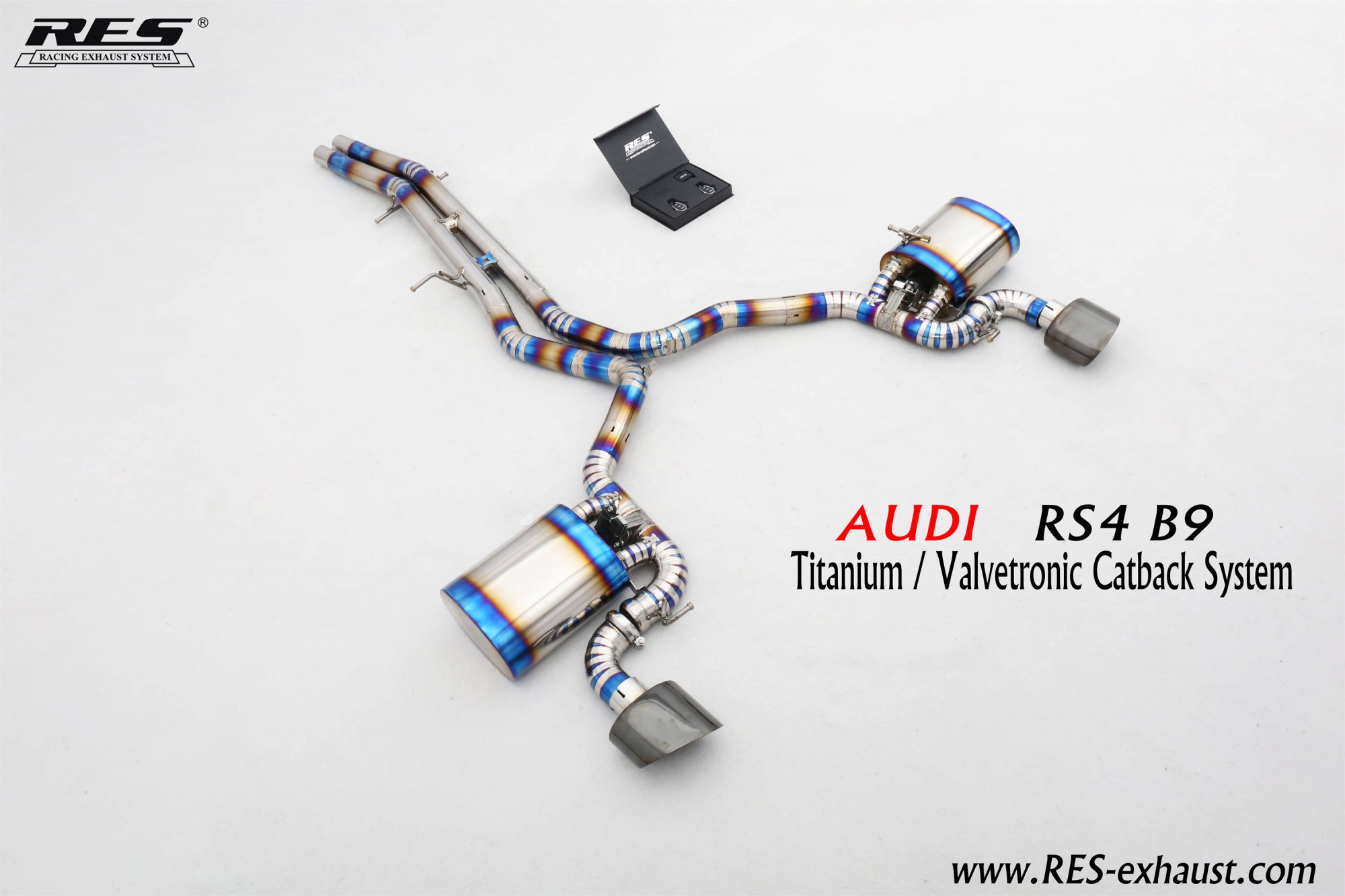 AUDI RS4 B9 Titanium / Valvetronic Catback System