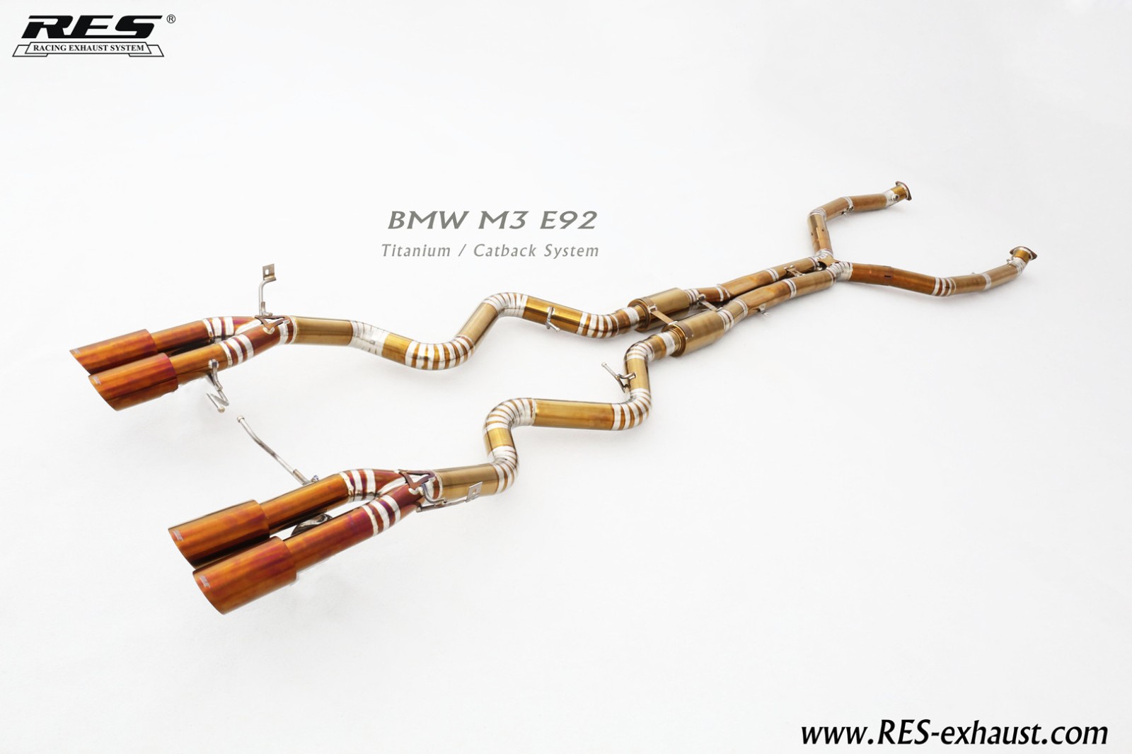 M3 E90/E92E/93 Titanium / Valvetronic Catback System
