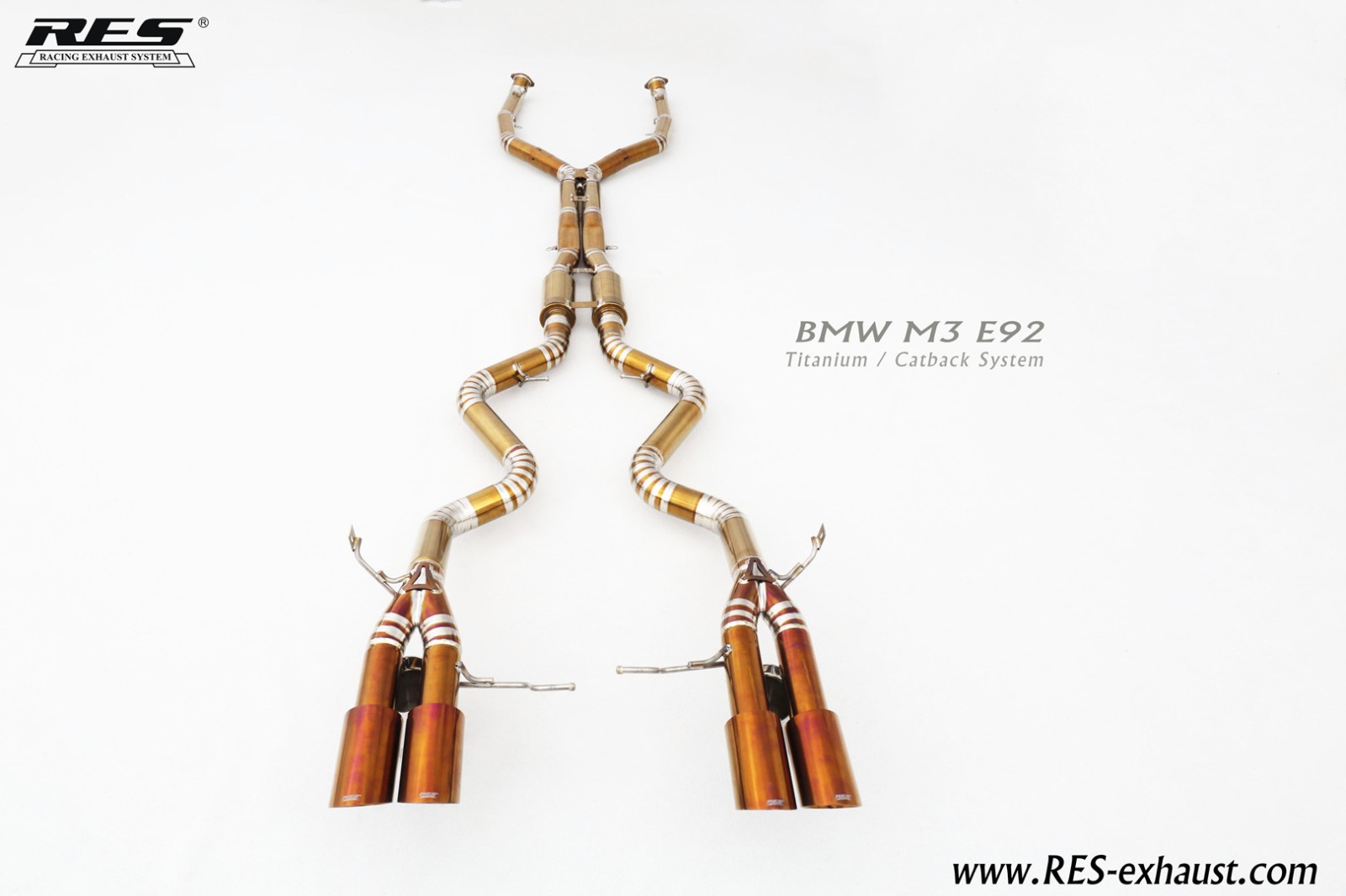 M3 E90/E92E/93 Titanium / Valvetronic Catback System