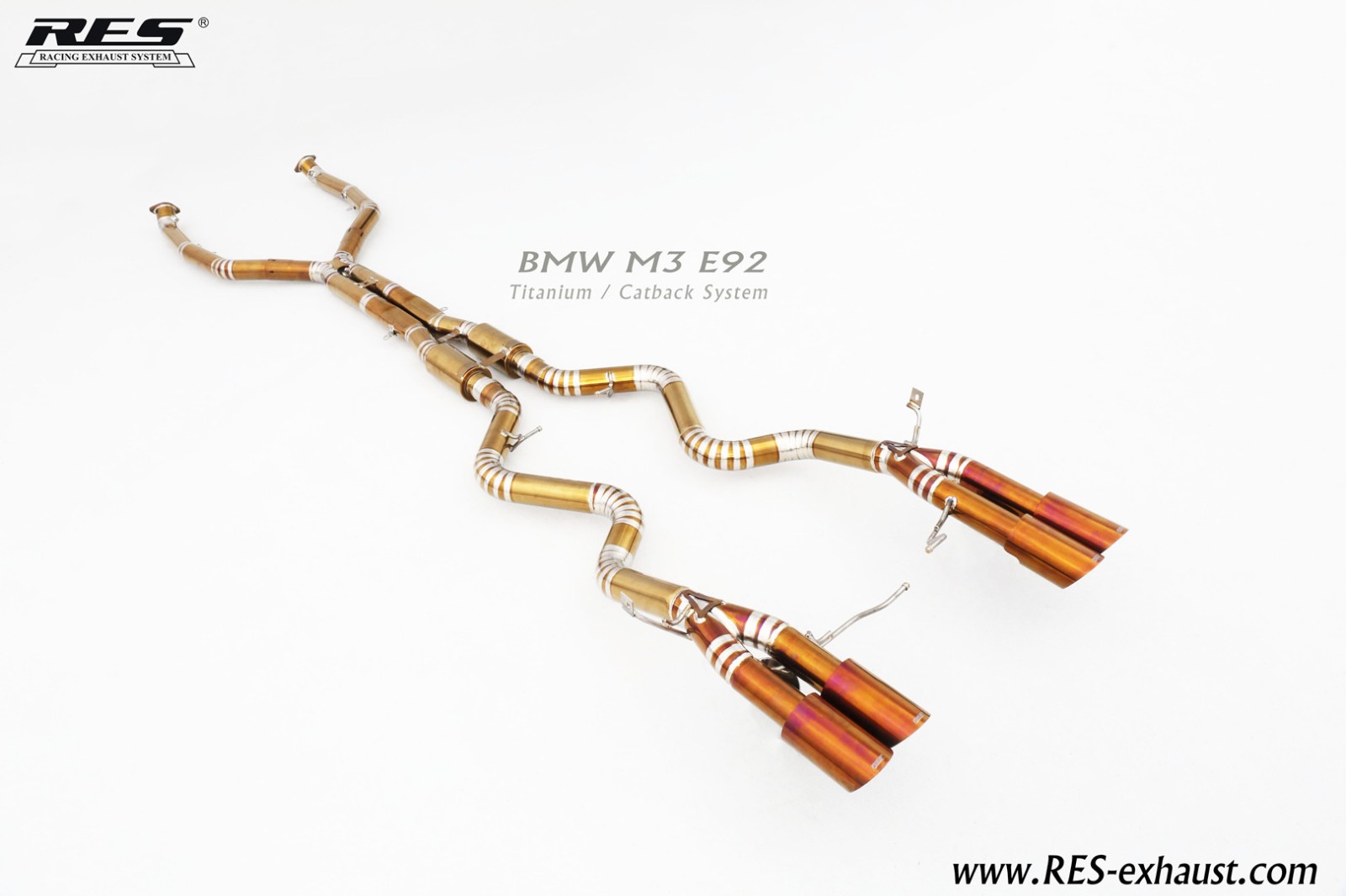 M3 E90/E92E/93 Titanium / Valvetronic Catback System