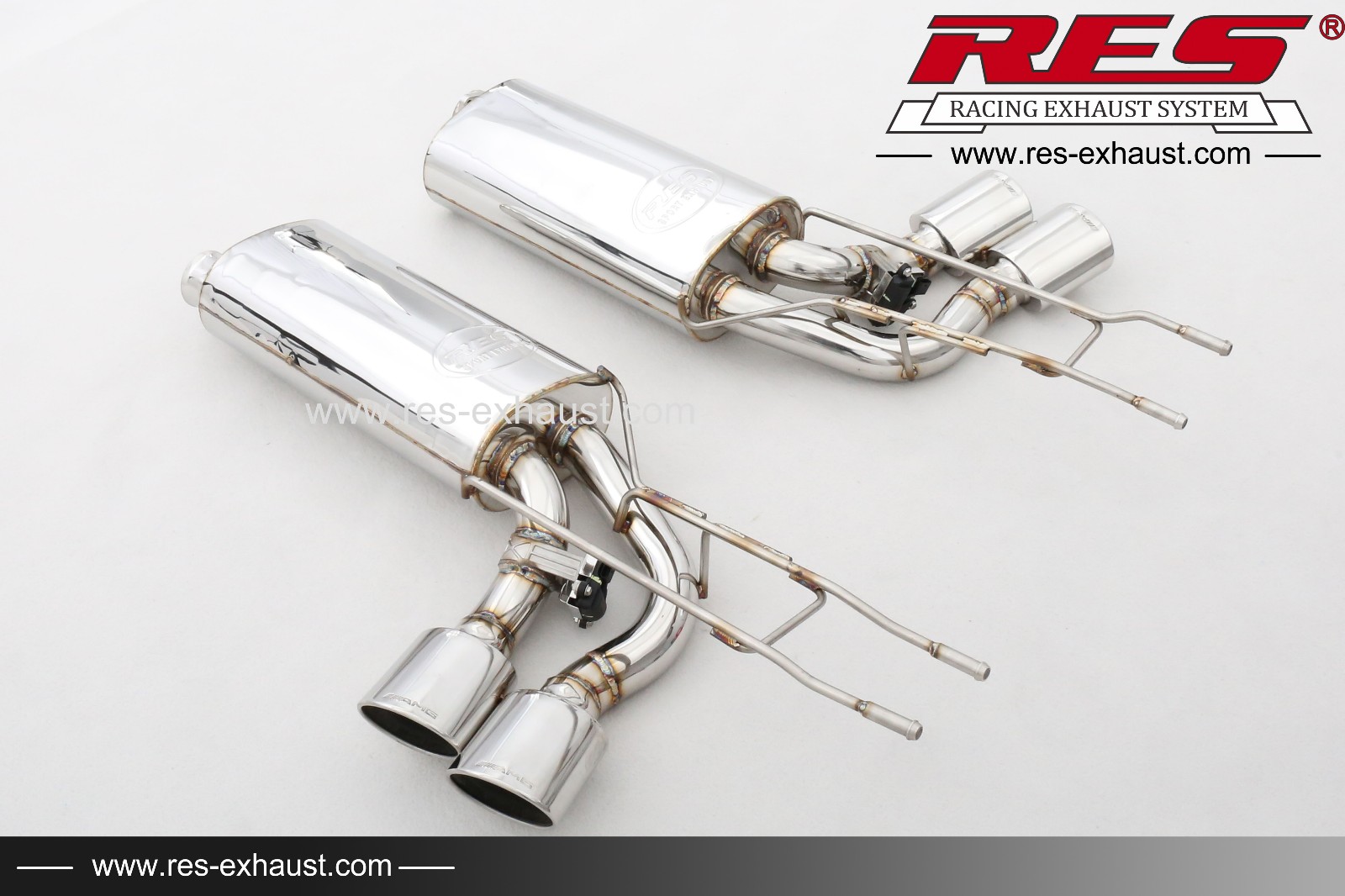 Mercedes-Benz  W463 All SS304 / Valvetronic Muffler System