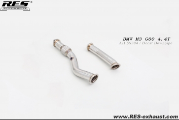 BMW M3 G80 AII SS304 / Catless Downpipe