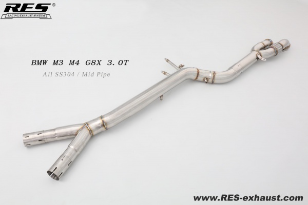 BMW M3 G80 3.0T All SS304 / Mid Pipe