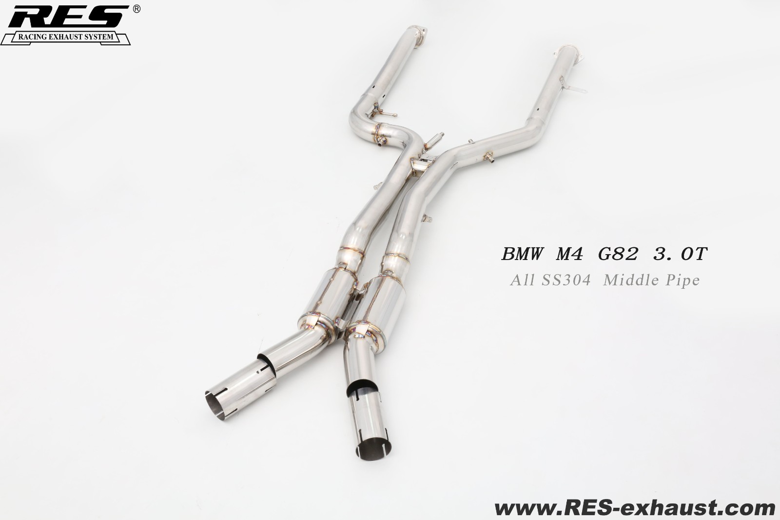 BMW M4 G82 3.0T All SS304 / Middle Pipe