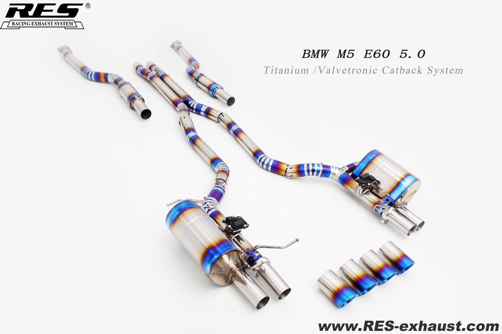 BMW M5 E60 Titanium / Valvetronic Catback System