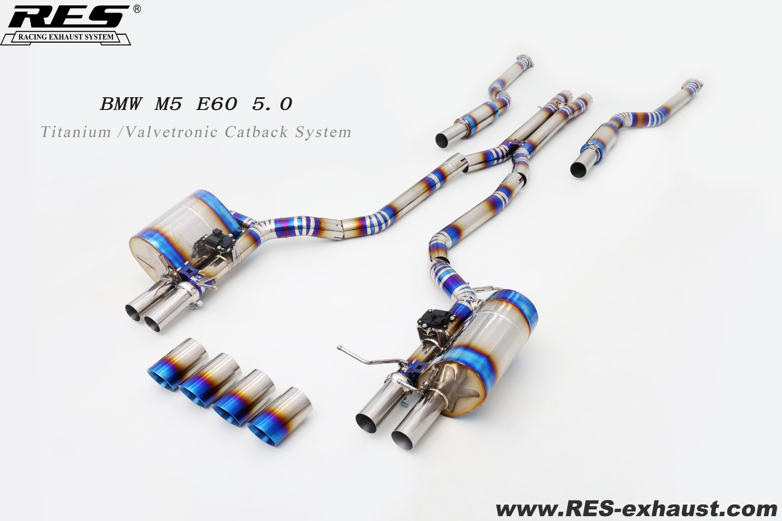 BMW M5 E60 Titanium / Valvetronic Catback System