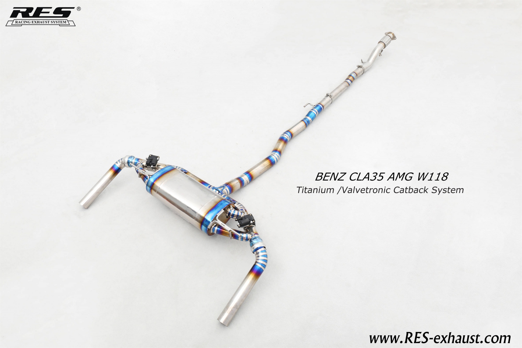 Mercedes Benz CLA35 AMG W118 Titanium /Valvetronic Catback System