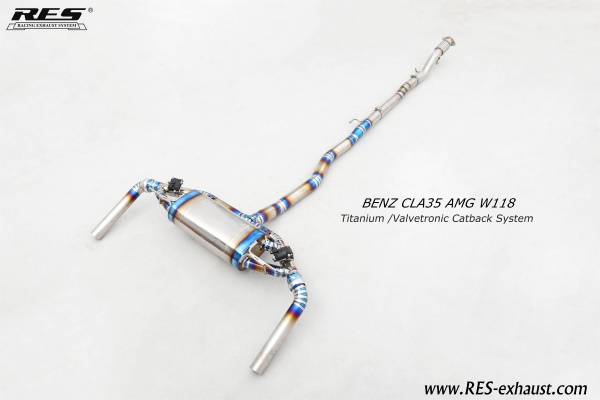 Mercedes Benz CLA35 AMG W118 Titanium /Valvetronic Catback System