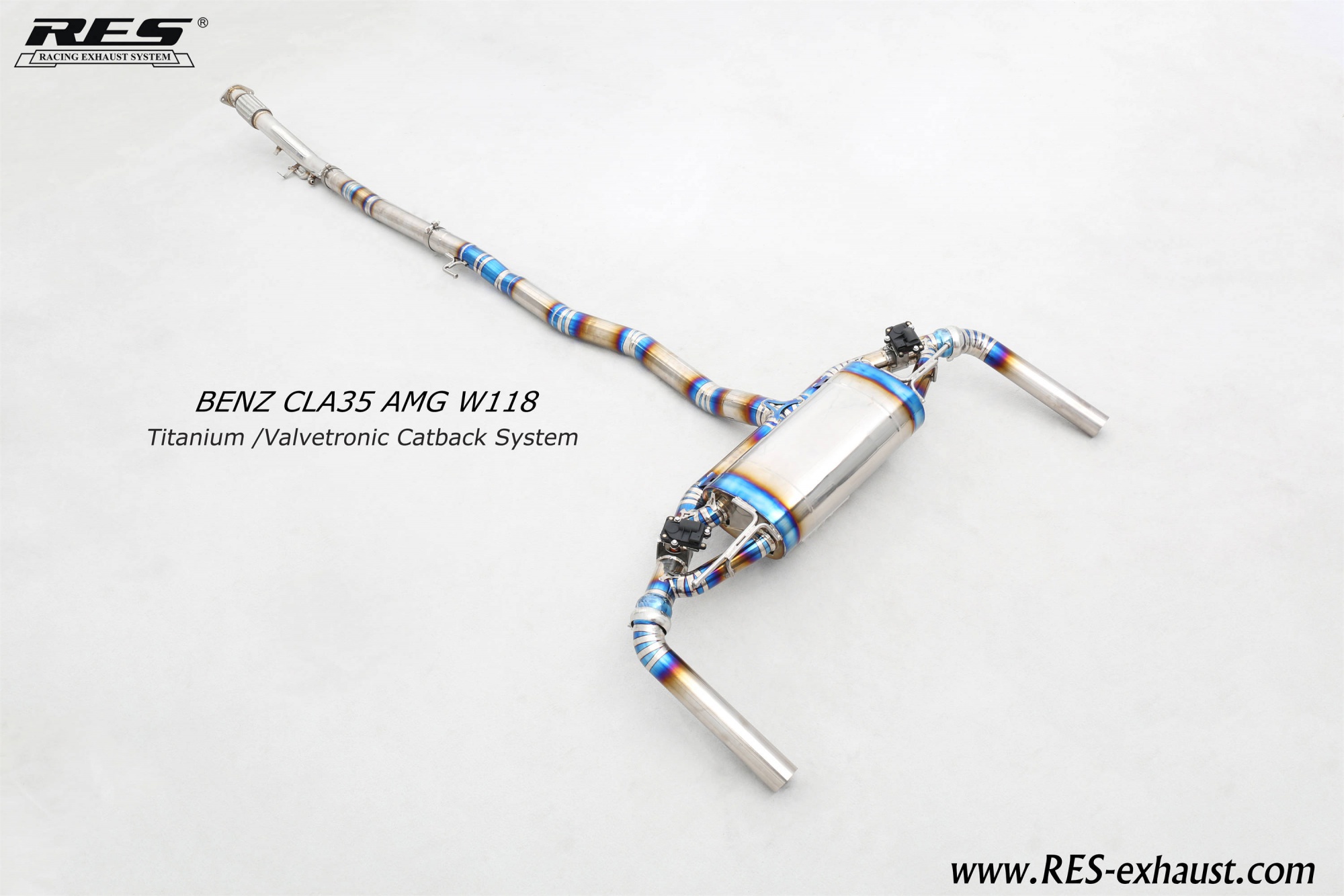 Mercedes Benz CLA35 AMG W118 Titanium /Valvetronic Catback System
