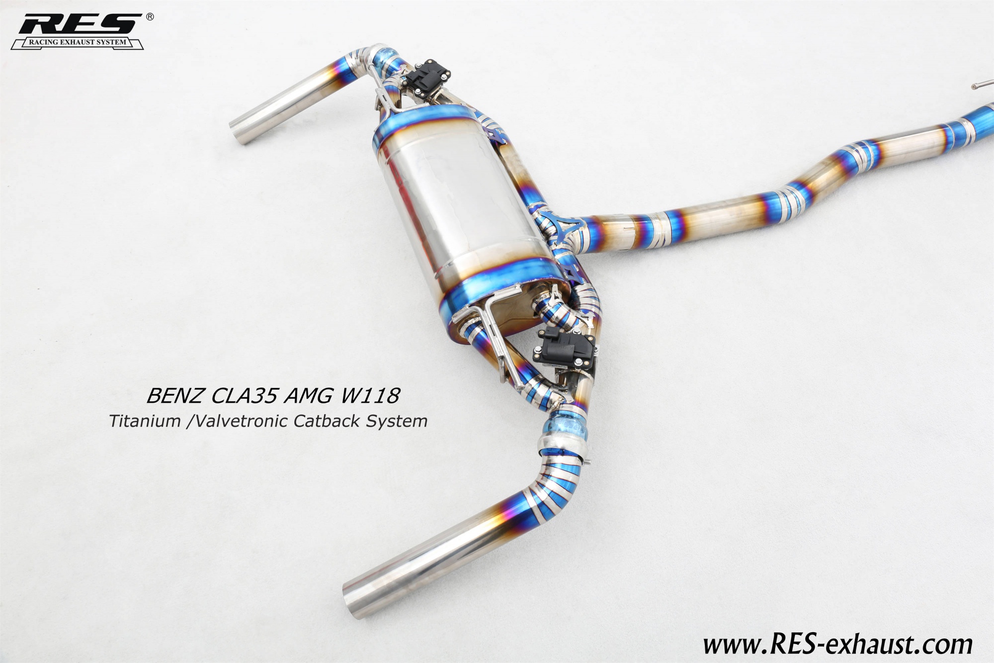 Mercedes Benz CLA35 AMG W118 Titanium /Valvetronic Catback System