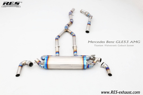 Mercedes Benz GLE53 AMG Titanium / Valvetronic Catback System