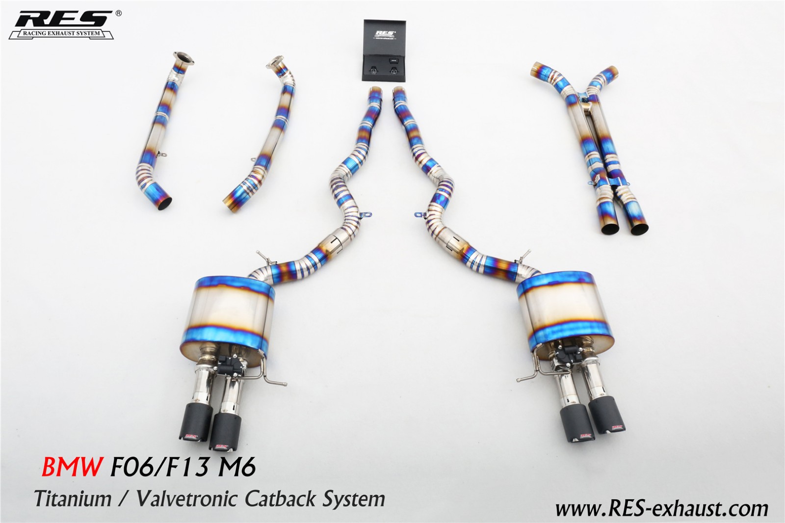 BMW M6 F06/F13 Titanium / Valvetronic Catback System