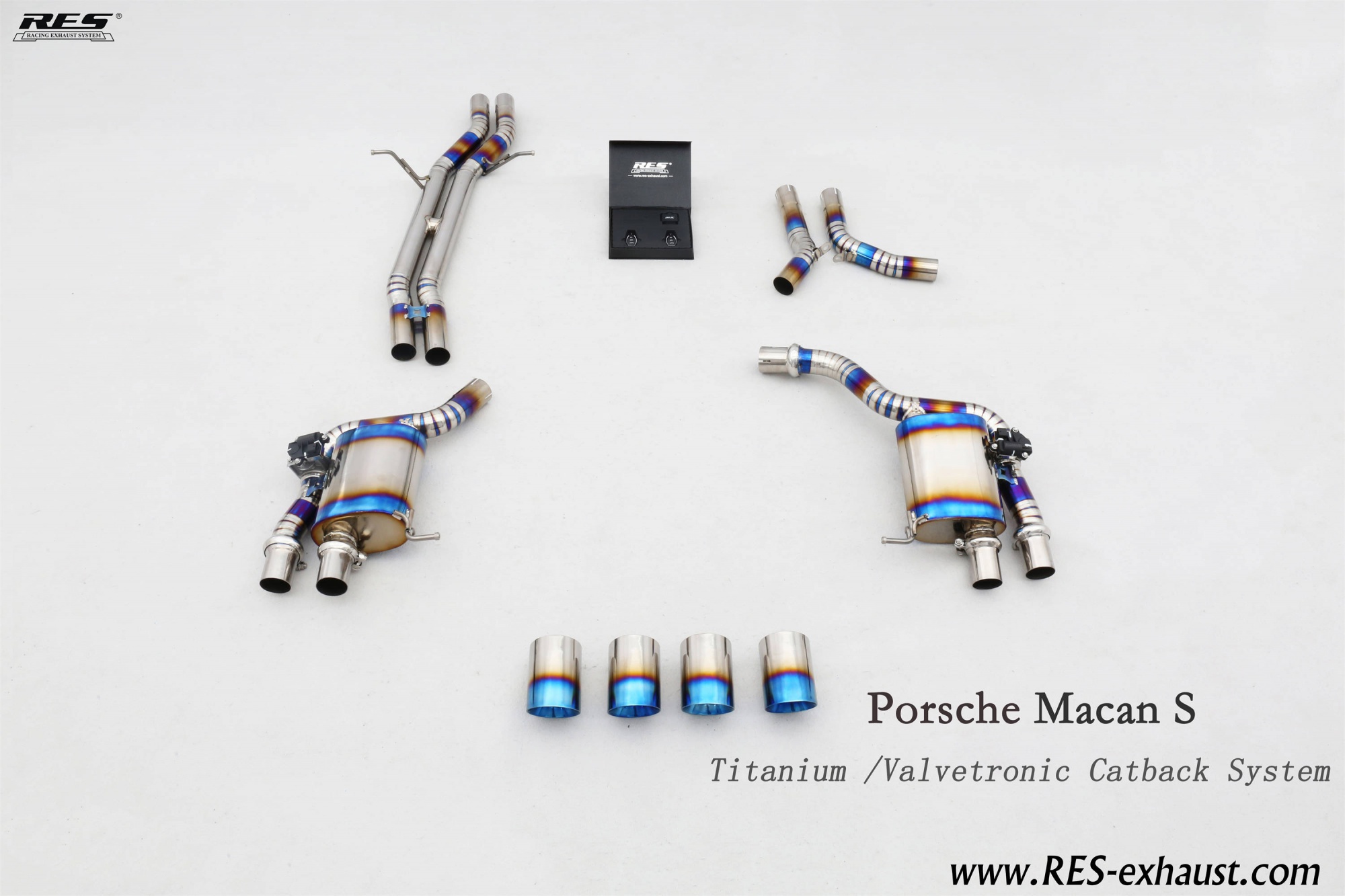 Porsche Macan S Titanium / Valvetronic Catback System