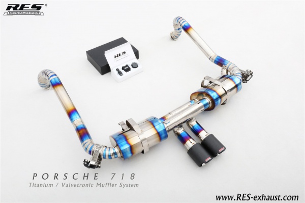 Porsche 718 2.0T/2.5T Titanium / Valvetronic Muffler System