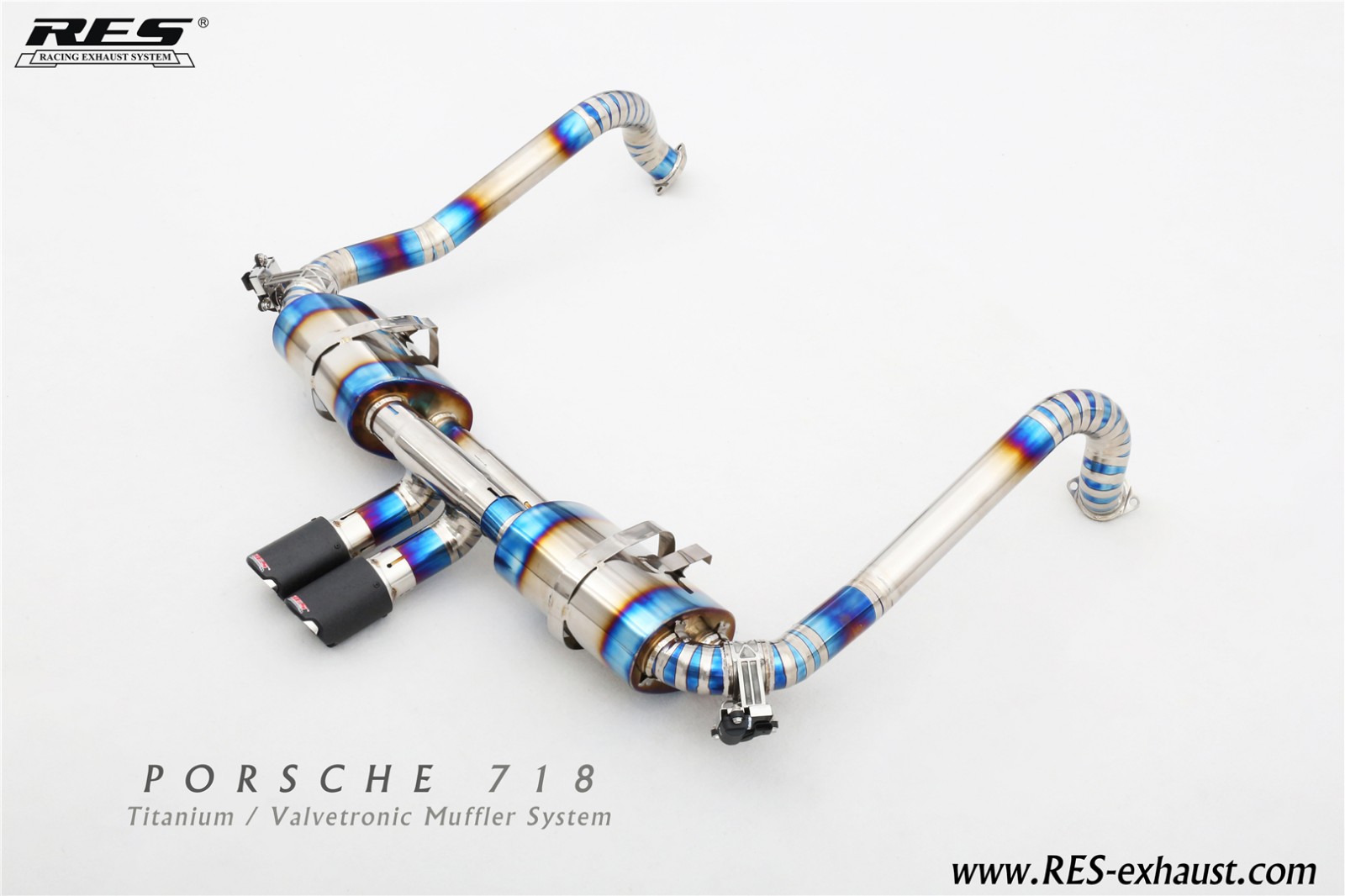 Porsche 718 2.0T/2.5T Titanium / Valvetronic Muffler System