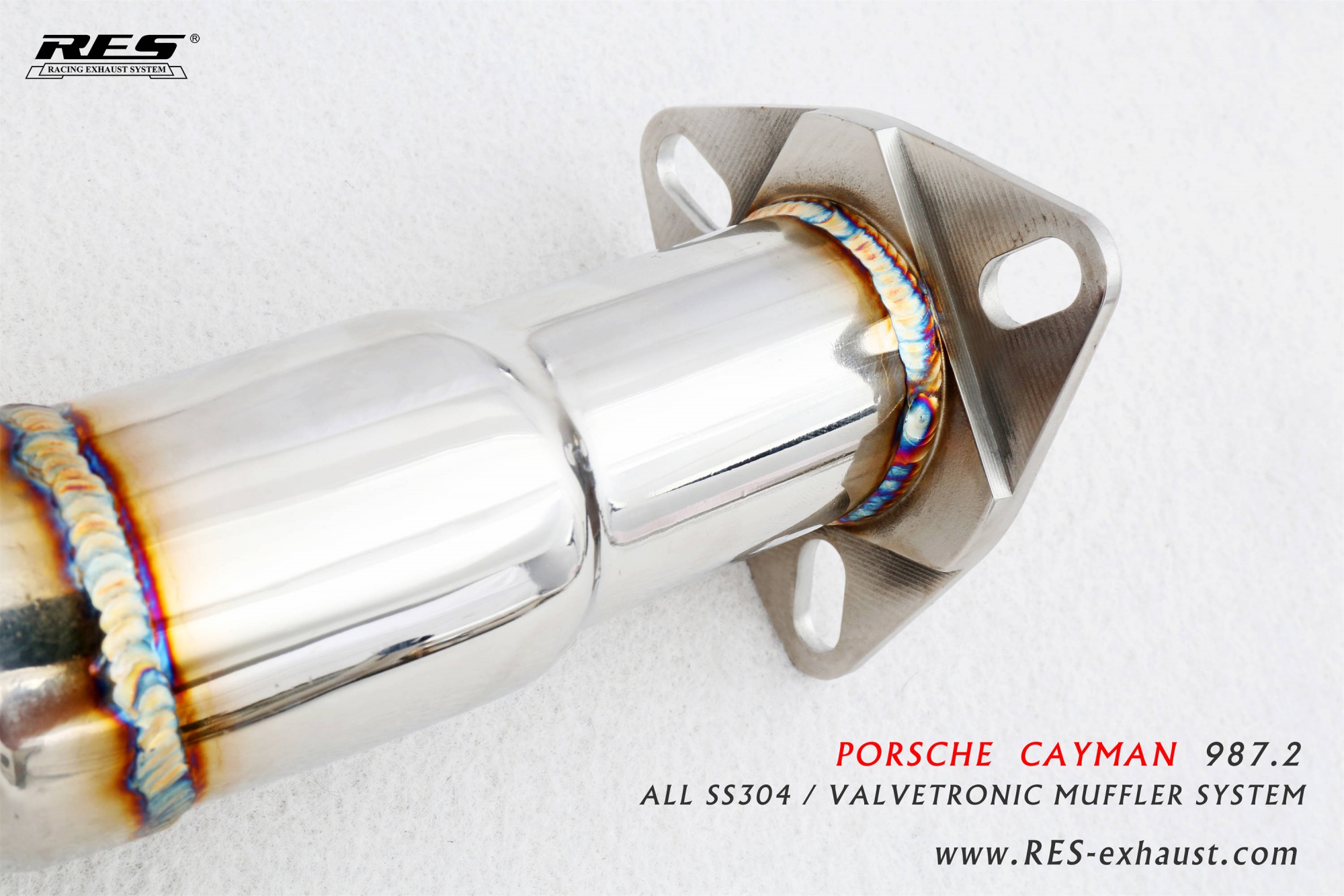 Porsche Cayman 987.2 All SS304 / Valvetronic Catback System