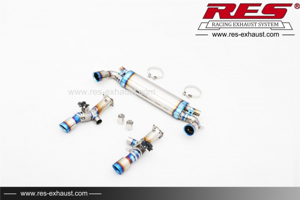 Porsche 997.2 Turbo Titanium / Valvetronic Muffler System