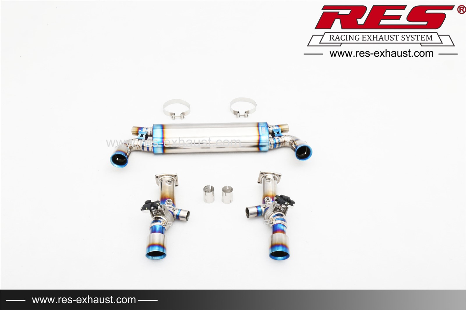 Porsche 997.2 Turbo Titanium / Valvetronic Muffler System