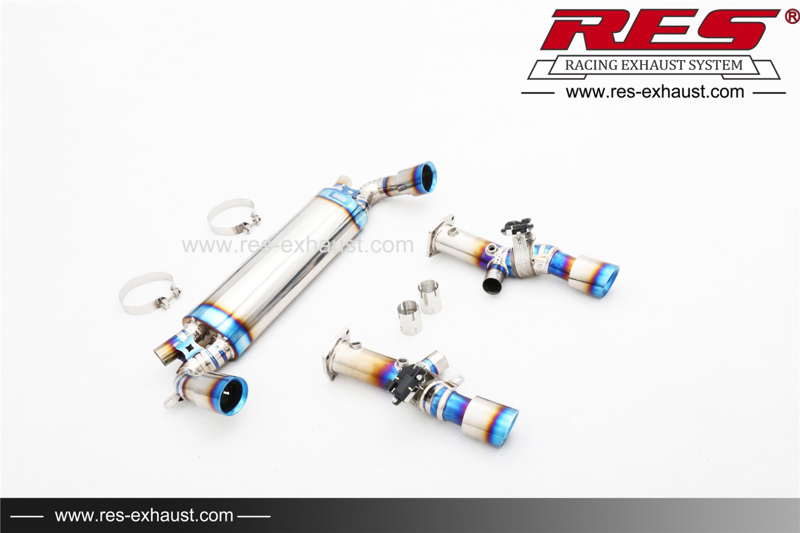 Porsche 997.2 Turbo Titanium / Valvetronic Muffler System