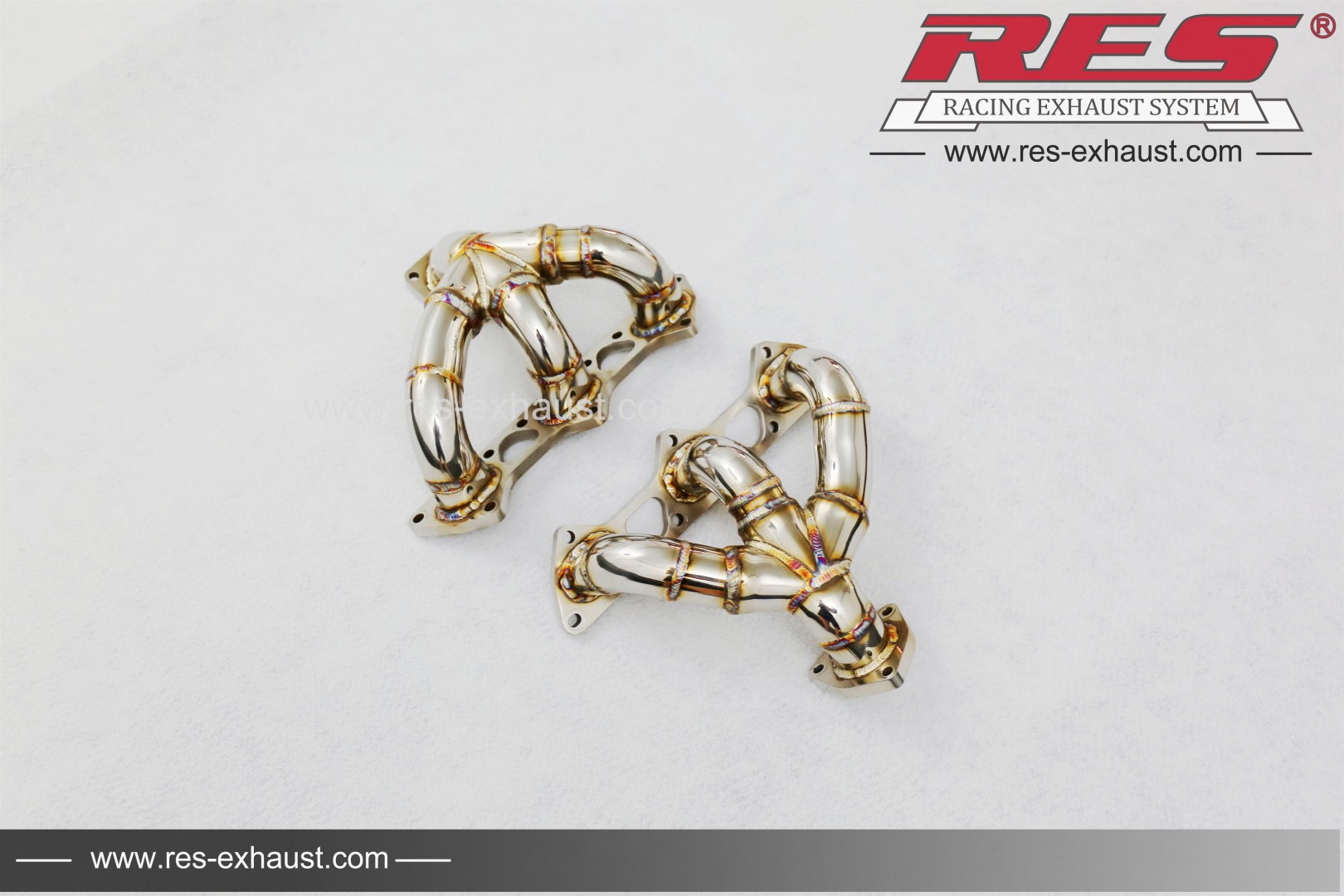 Porsche 997.1 Turbo All SS304 / Decat （Catless） Manifold
