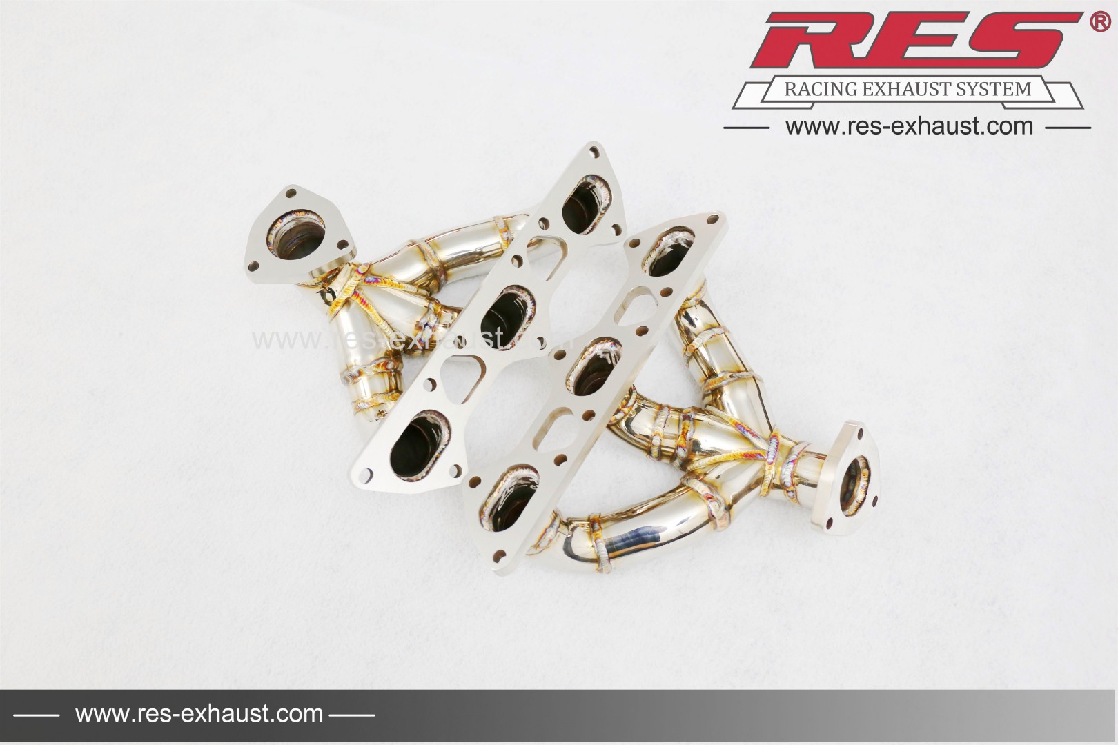 Porsche 997.1 Turbo All SS304 / Decat （Catless） Manifold
