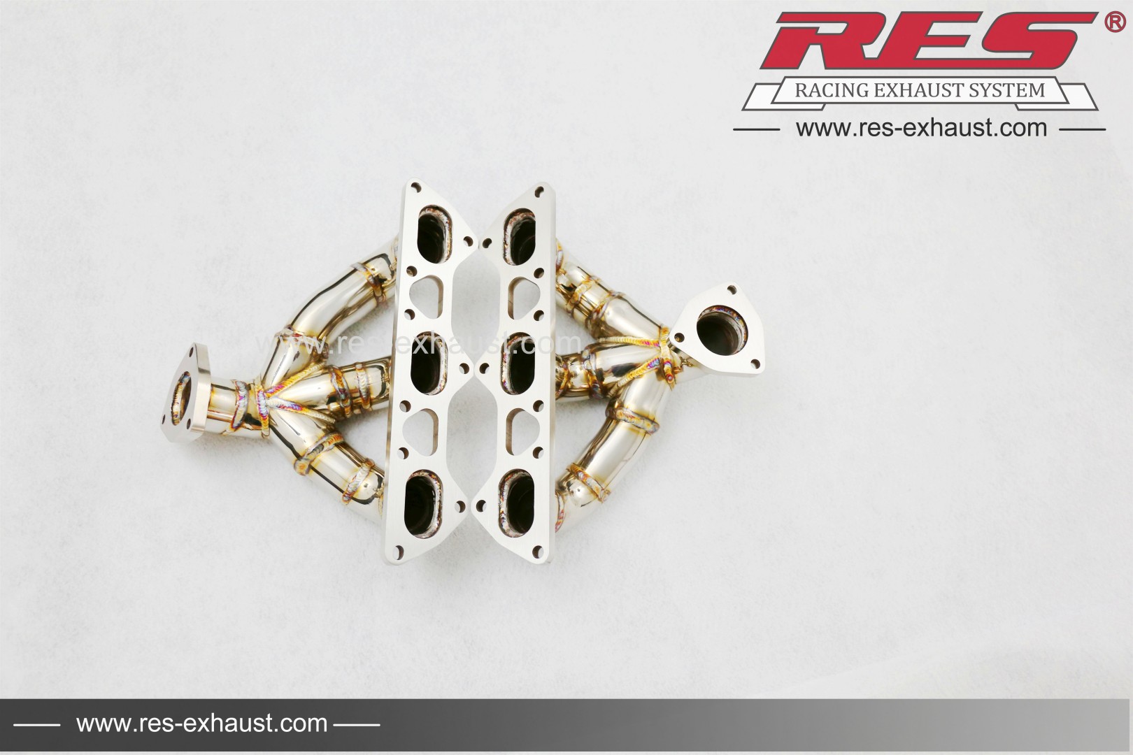 Porsche 997.1 Turbo All SS304 / Decat （Catless） Manifold