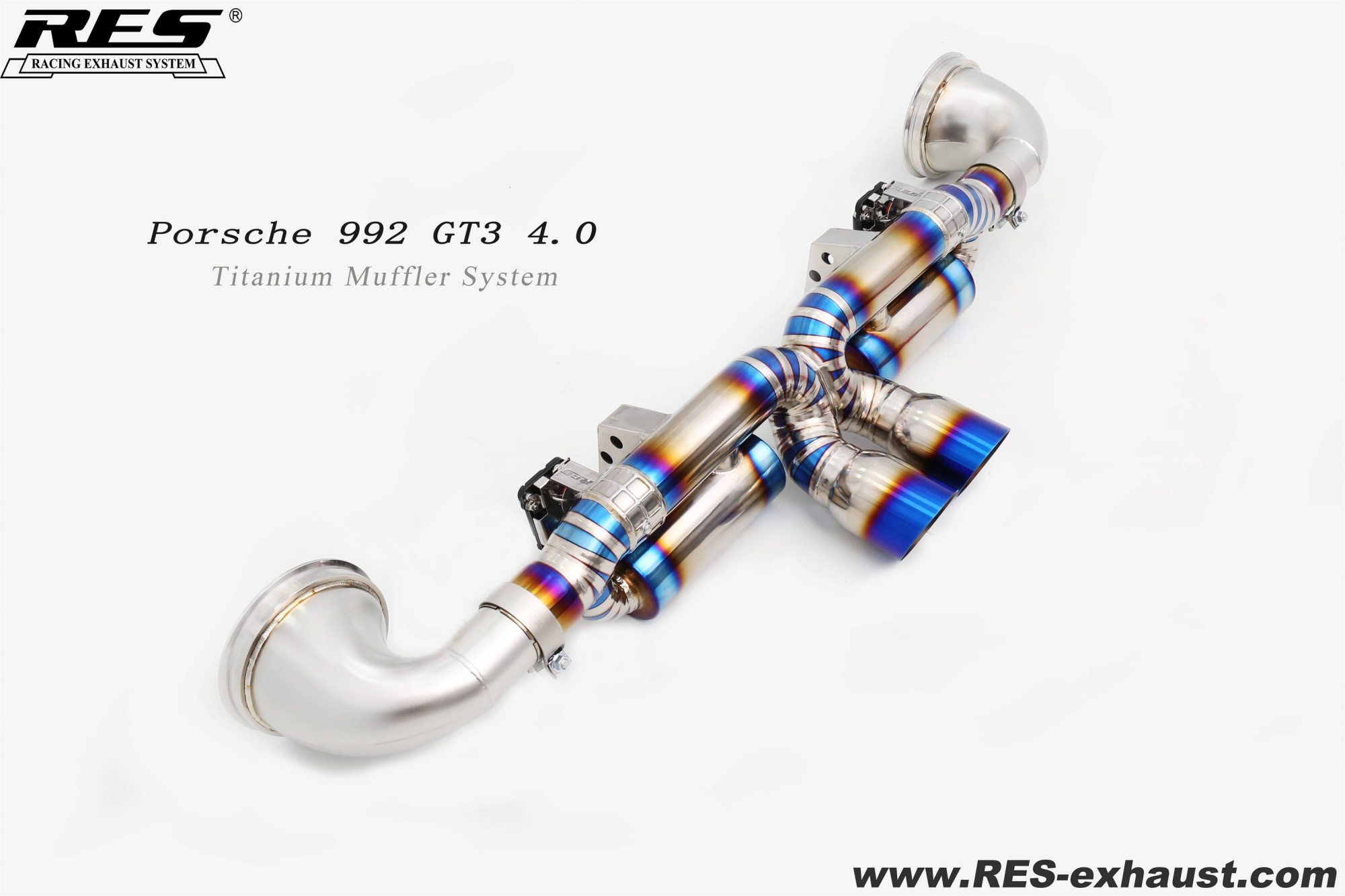 Porsche 992 GT3 4.0 Titanium / Muffler System