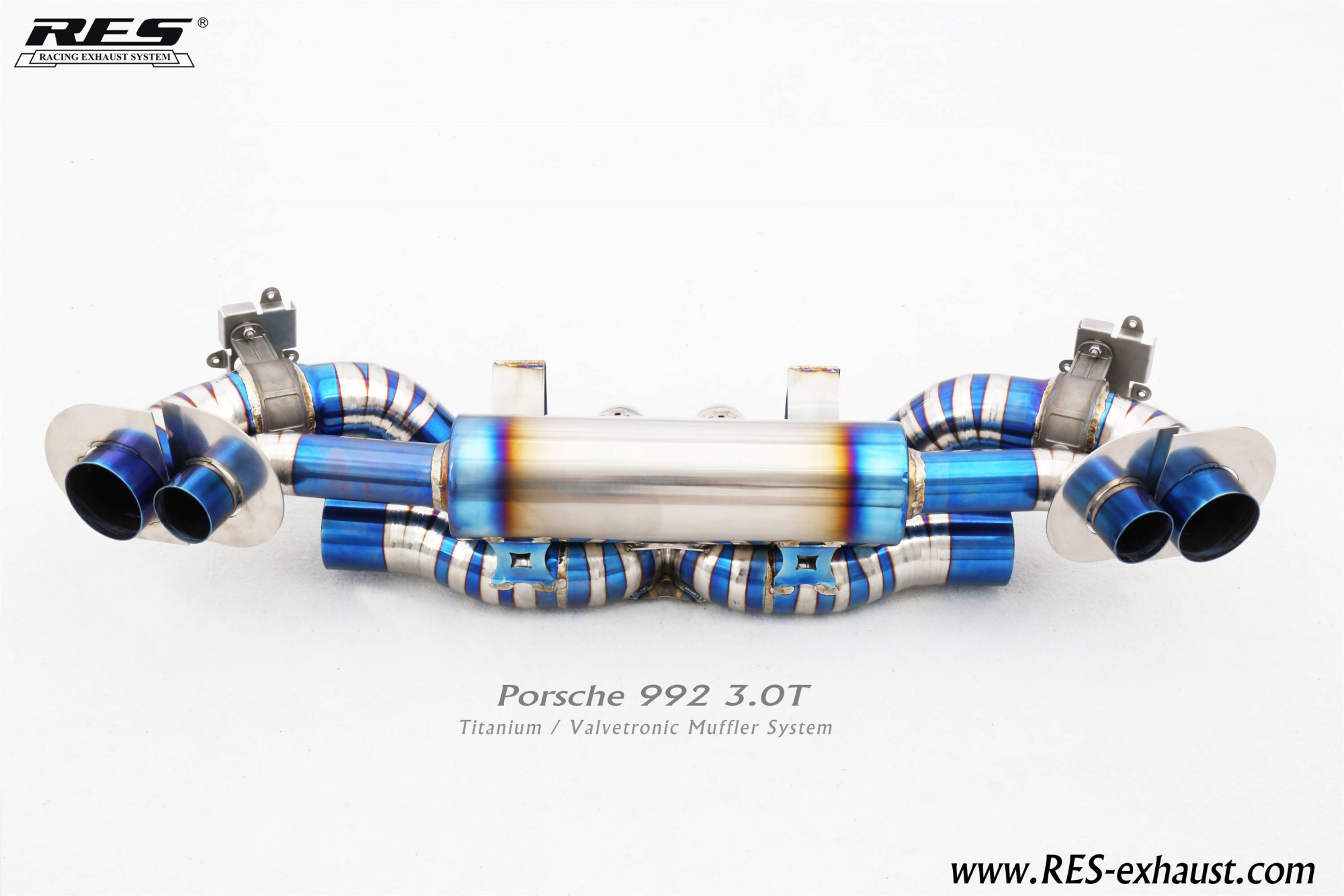 Porsche 992 3.0T Titanium / Valvetronic Muffler System