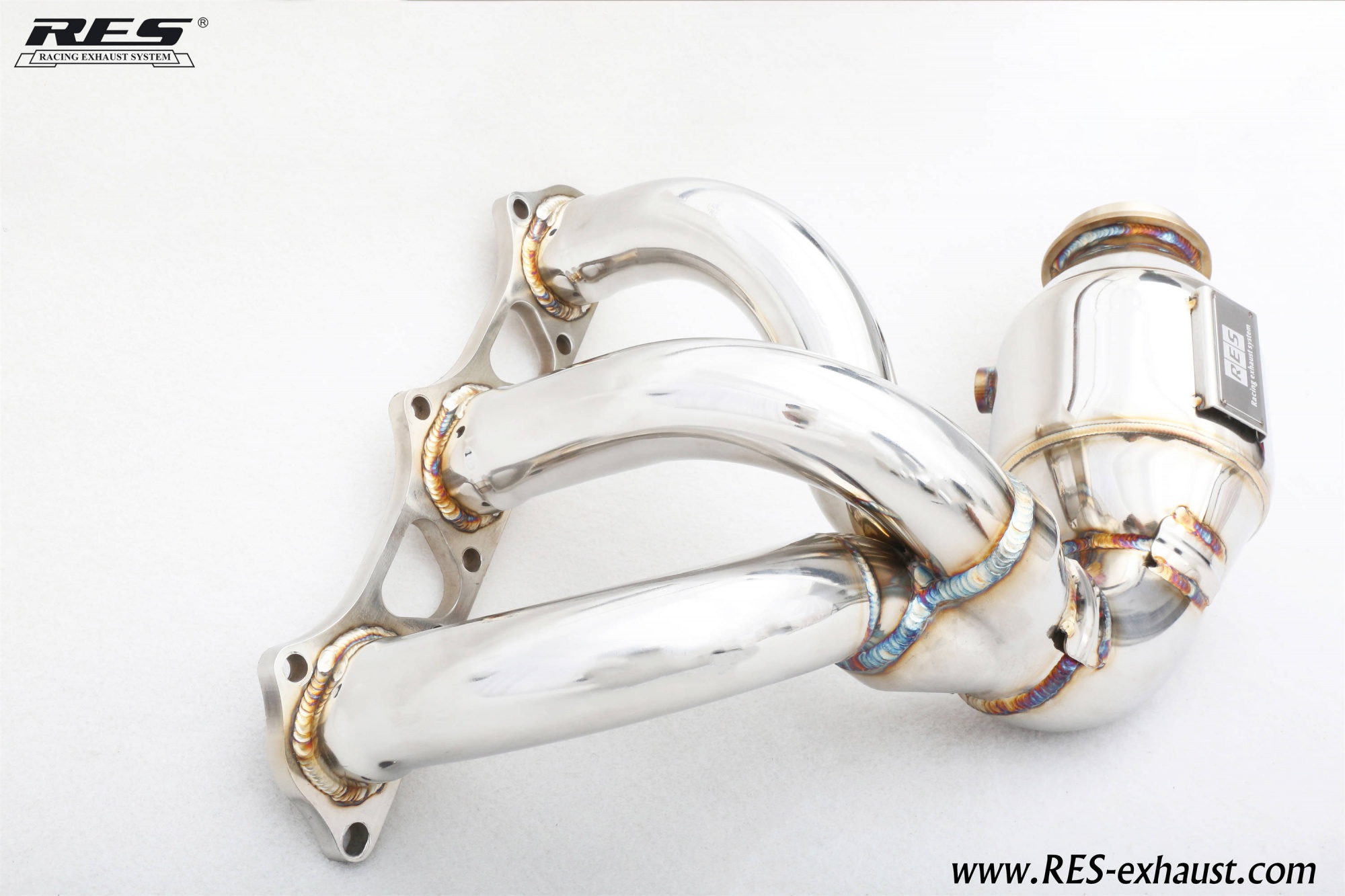 Porsche 991 GT3 AII SS304 / Cat Manifold