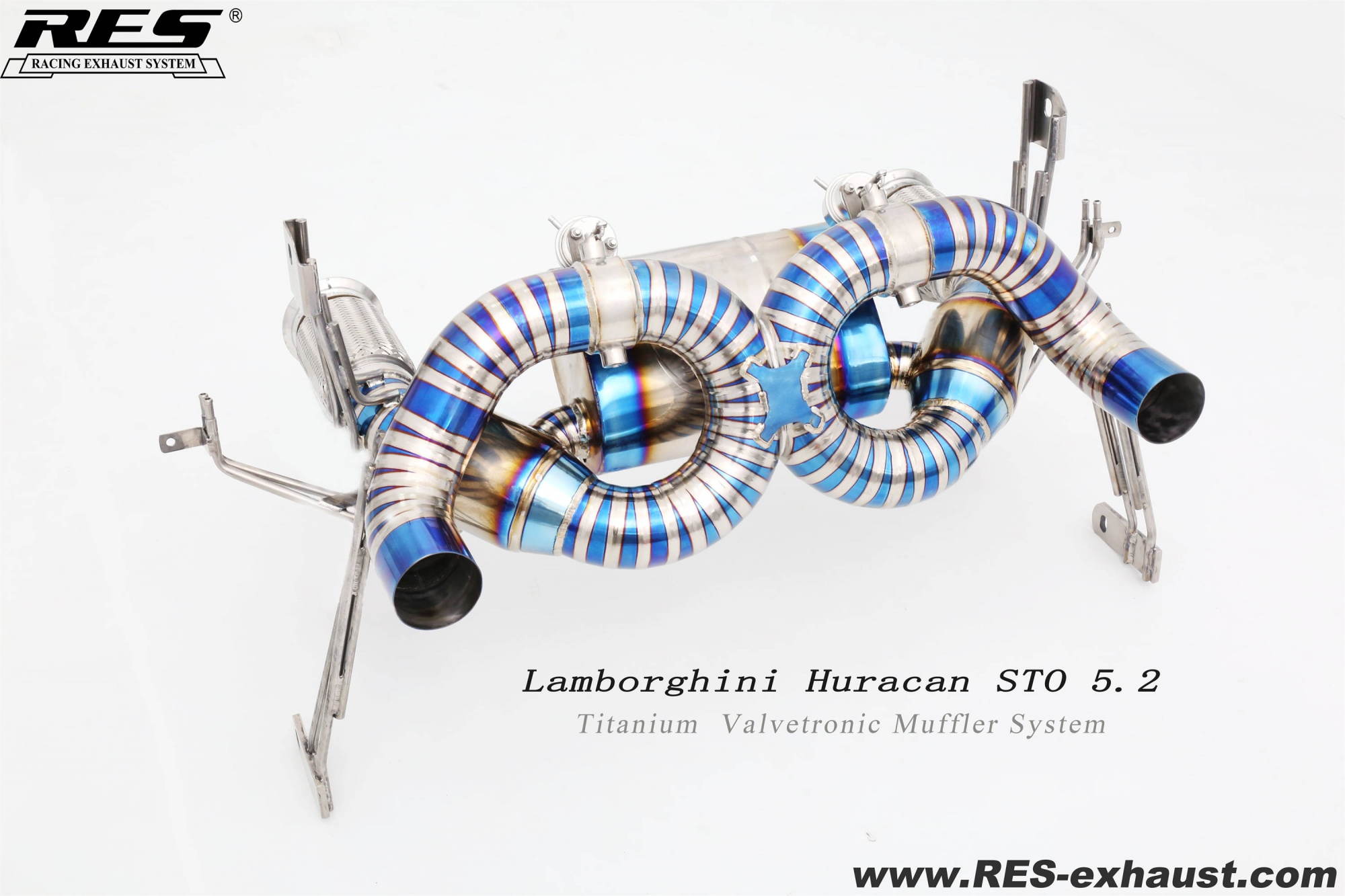 Lamborghini STO Titanium / Valvetronic Muffler System