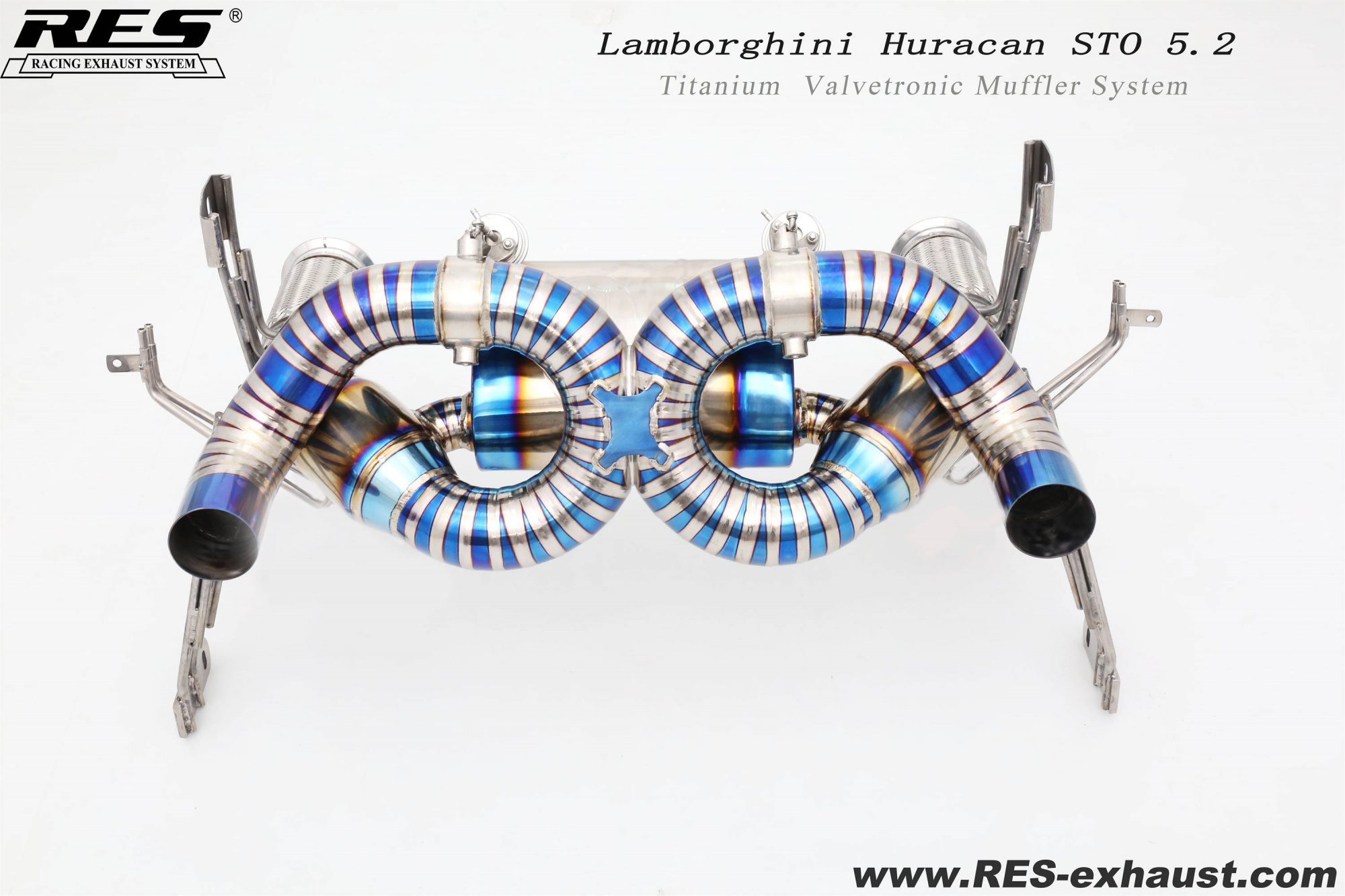 Lamborghini STO Titanium / Valvetronic Muffler System