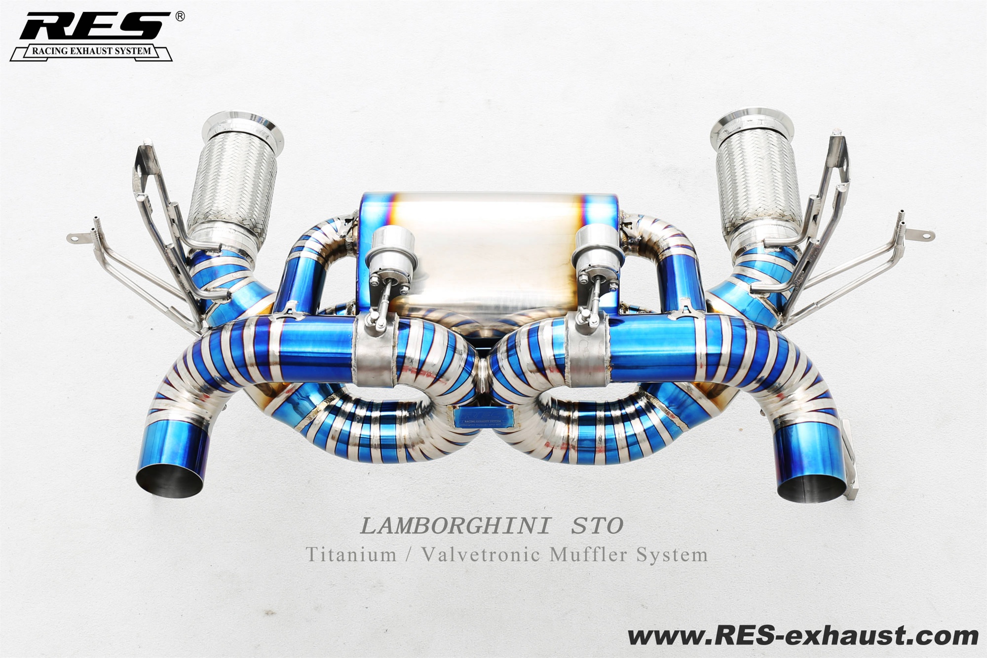 Lamborghini STO Titanium / Valvetronic Muffler System