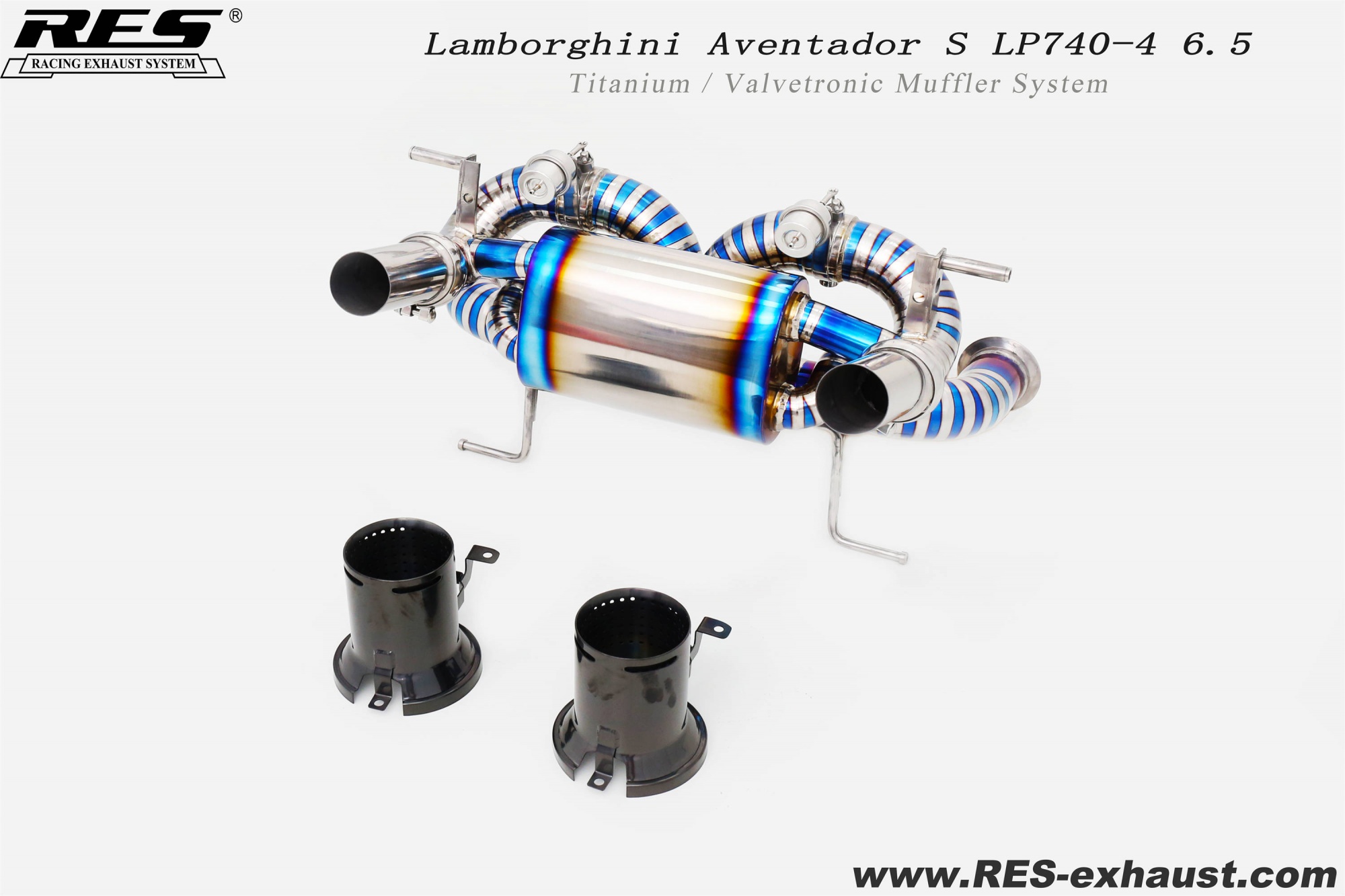 Lamborghini SVJ Titanium / Valvetronic Muffler System