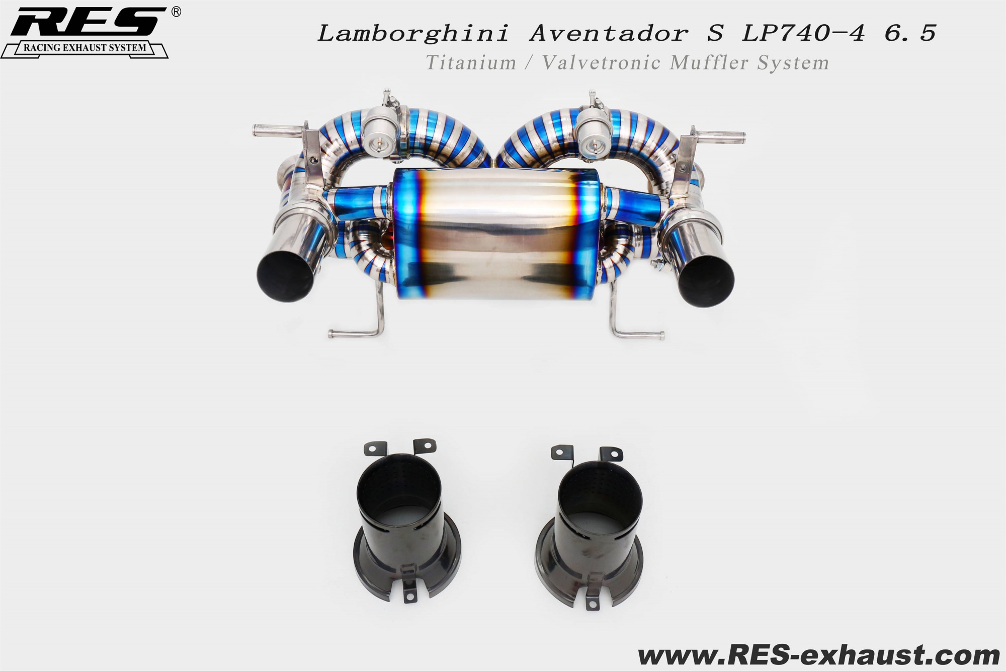 Lamborghini SVJ Titanium / Valvetronic Muffler System