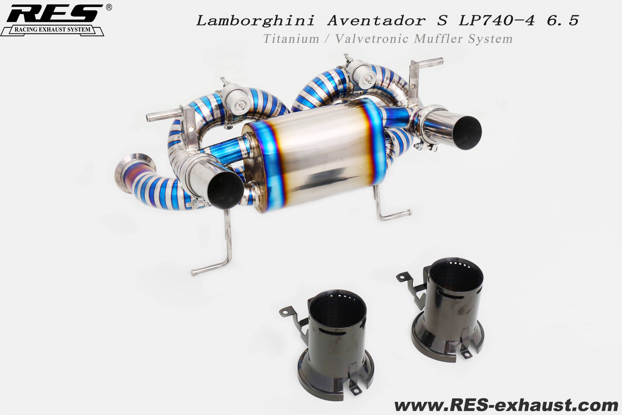 Lamborghini SVJ Titanium / Valvetronic Muffler System
