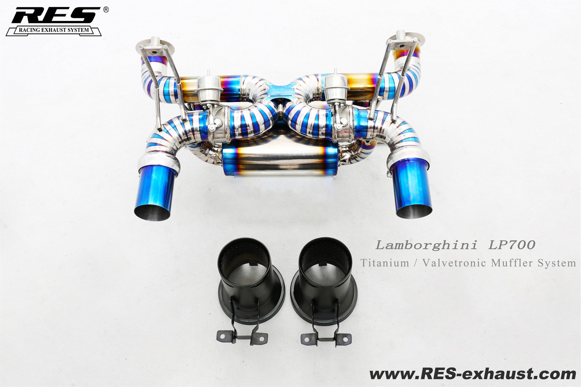 Lamborghini SVJ Titanium / Valvetronic Muffler System